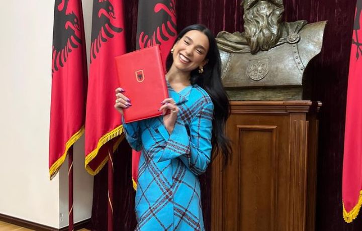Singer Dua Lipa Granted Albanian Citizenship