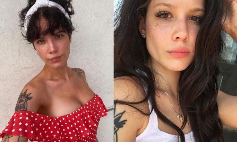Halsey No Makeup