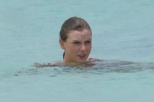 taylor swift swimming