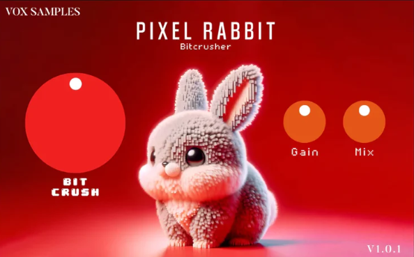 FREE Pixel Rabbit Bitcrusher Plugin - Vox Samples
