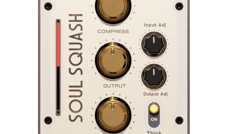 SoulSquash FREE Vintage Audio Compressor Pedal