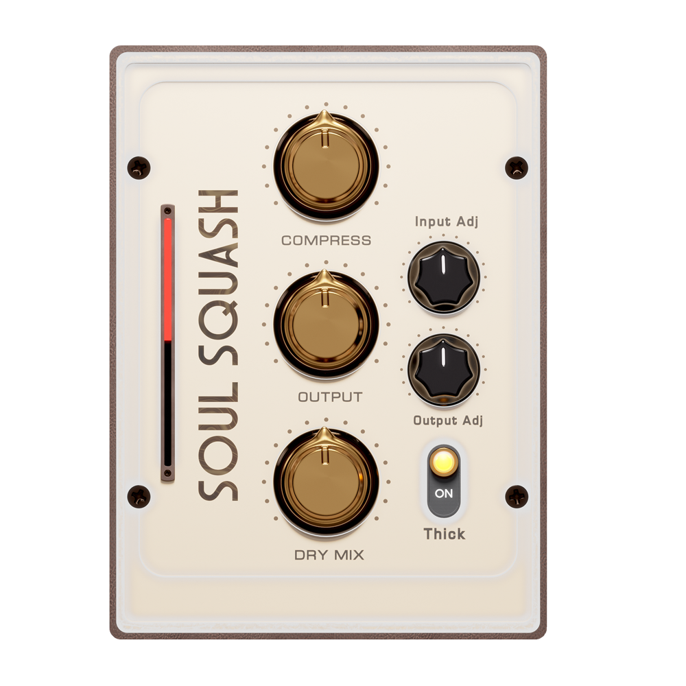 SoulSquash Vintage Audio Compressor Pedal