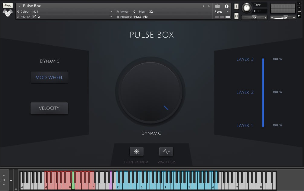 FREE Kontakt Player Library ‘Pulse Box’ For Cinematic Sounds