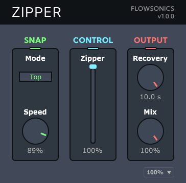 zipper by flosonics free delay