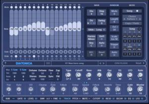 diatonica sequencer