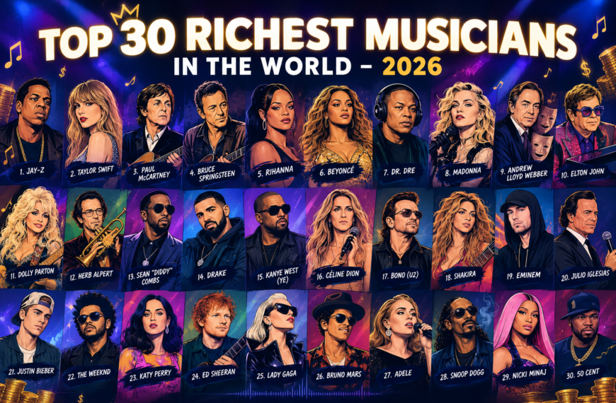 Richest Musician in the world